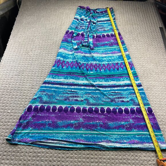 Majora Tube Dress Women Size Extra Large XL Teal Purple Multicolored Cocktail - Picture 4 of 6